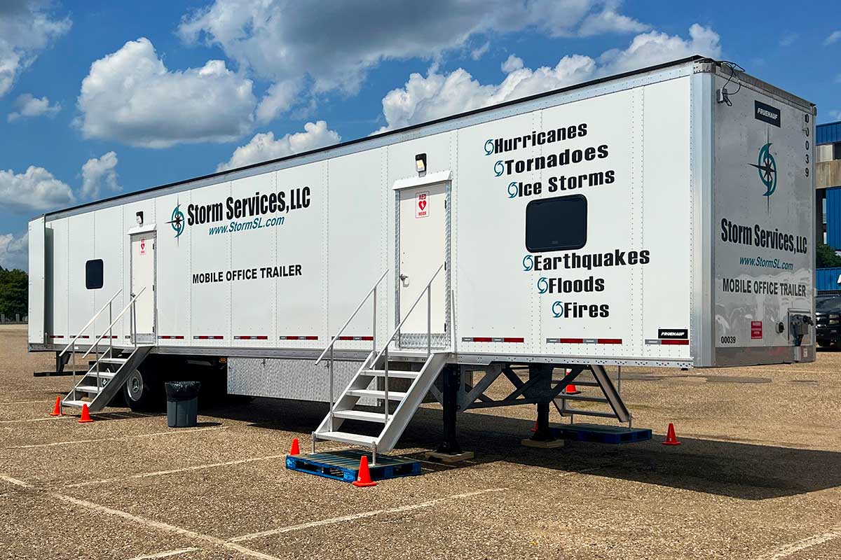 Command Center deployed at a post-event base camp.