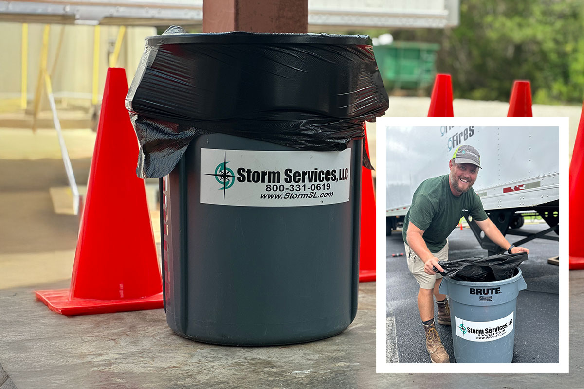 On-site sanitaion services.